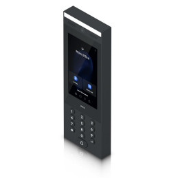 Ubiquiti UA-Intercom, Přístupový systém, NFC čtečka, kamera, dotyk. displej, 1x RJ-45, Bluetooth 4.2, NFC, PoE, IP65