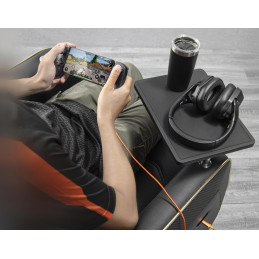 COUGAR herní křeslo RANGER PRO ROYAL - černá/zlatá, USB-C, otočný stolek, boční kapsa