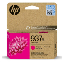 HP Ink Cartridge č.937e EvoMore Magenta