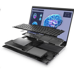 DELL Dell Precision/7680/i7-13850HX/16"/FHD/16GB/512GB SSD/RTX 2000A/W11P/Gray/3RNBD