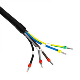 Akyga Napájecí stanice pro elektromobily Wallbox Type2 3-fázový 16A 11kW, 5m