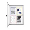 Magnetoplan Magnetvitrine elegant Outdoor 6 x A4