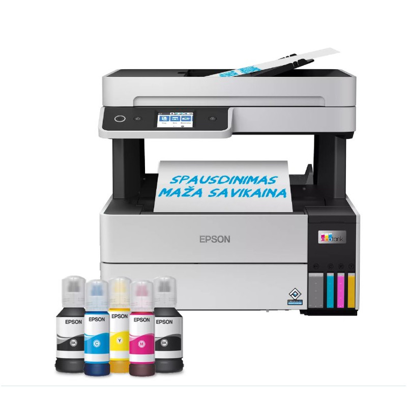 Epson EcoTank L6460 A4, color MFP, ADF, duplex, USB, LAN, WiFi