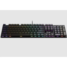 CANYON Herní klávesnice Cometstrike TLK GK-55, mechanická, drátová, multimediální, podsvícená, 105 kláves, CS layout