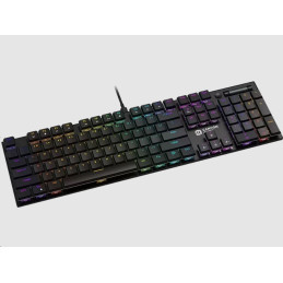 CANYON Herní klávesnice Cometstrike TLK GK-55, mechanická, drátová, multimediální, podsvícená, 105 kláves, CS layout