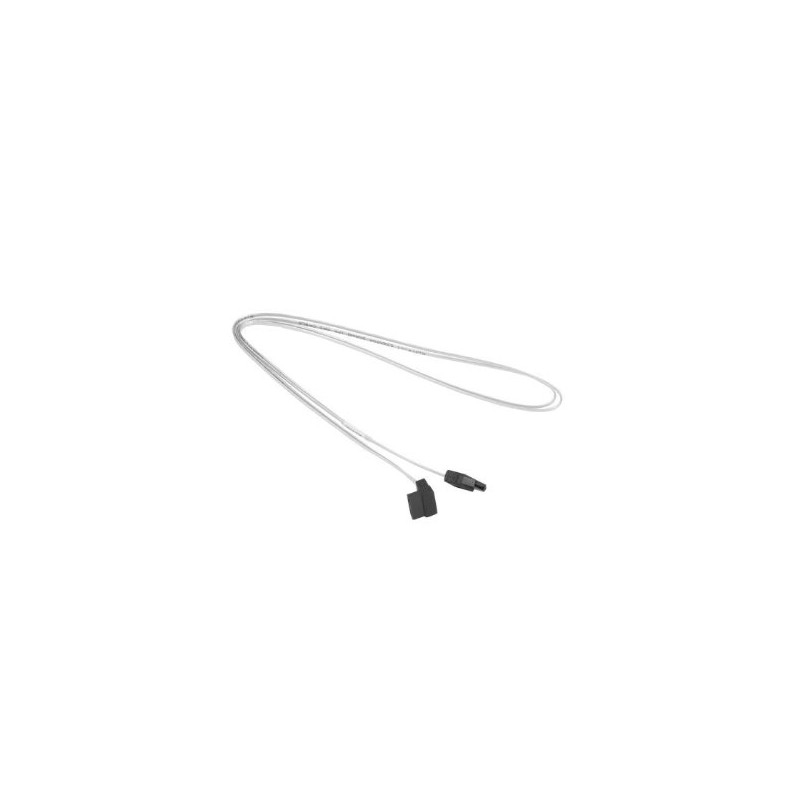 SUPERMICRO SATA Flat Straight-Straight 70cm Cable Right Angle Connector
