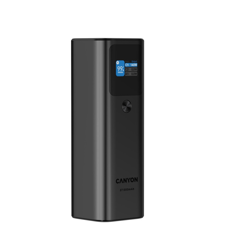 CANYON Power Bank PB-2010, 27000mAh, tmavě šedá