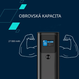 CANYON Power Bank PB-2010, 27000mAh, tmavě šedá