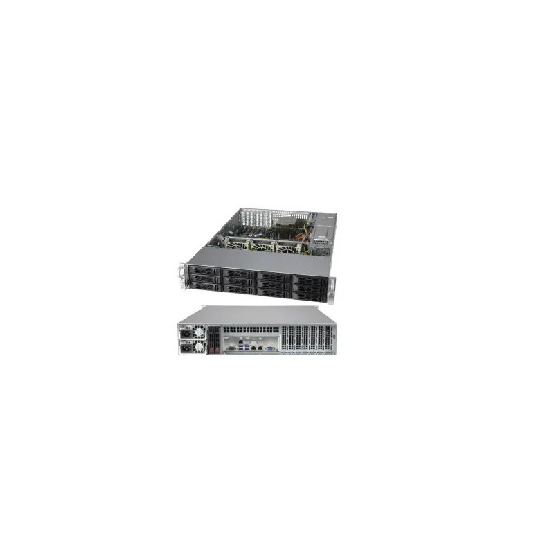 Supermicro AS-2014S-TR, Rome 7352 CPU, 4x 64GB DDR4-3200, 2x SSD M.2 NVMe PCIe4 960GB, AOC-S3916L-H16IR-32DD-O, 4x HDD,