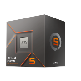 AMD Ryzen 5 6C/12T 8400F (4.2GHz/4.70GHz,22MB,65W,AM5,No Graphics) Box with Wraith Stealth cooler