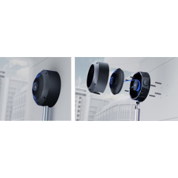 Ubiquiti držák/krabice AI 360 Junction Box - odolná krabice proti neoprávněné manipulaci pro kameru AI 360, černá