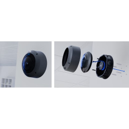 Ubiquiti držák/krabice AI 360 Junction Box - odolná krabice proti neoprávněné manipulaci pro kameru AI 360, černá