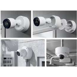 Ubiquiti Camera Junction Box - odolná krabice proti neoprávněné manipulaci pro kamery Unifi Bullet, Dome, Turret, bílá