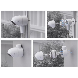 Ubiquiti krabice Compact Camera Junction Box - odolná krabice proti neoprávněné manipulaci pro kamery Unifi Ultra, bílá