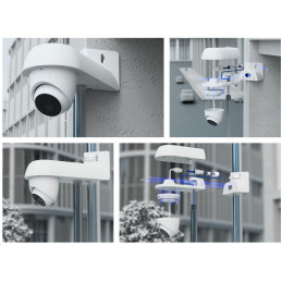 Ubiquiti držák Camera Arm Mount - odolná krabice proti neoprávněné manipulaci pro kamery Unifi Ultra, bílá