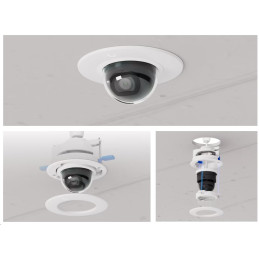 Ubiquiti držák G5 Dome Ultra Flush Mount - pro zapuštěnou montáž, pro kameru G5 Dome Ultra, bílá