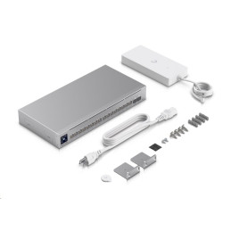 Ubiquiti Switch L3 UniFi Professional USW-Pro-Max-16-PoE, 16-Port PoE (4/12x 2.5/1) GbE, 2x 10Gb SFP+, PoE budget 180W