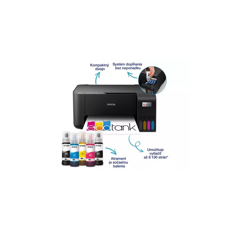 Epson EcoTank L3230 A4 color MFP, USB