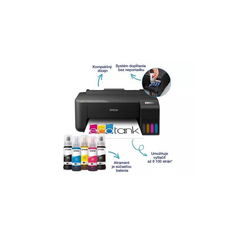 Epson EcoTank L1230 A4 color tlaciaren, USB