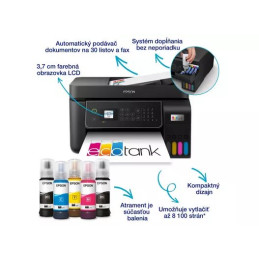 Epson EcoTank L5310 A4, color MFP, Fax, ADF, USB, LAN, WiFi