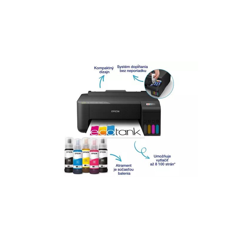Epson EcoTank L1270 A4 color tlaciaren, USB, WiFi