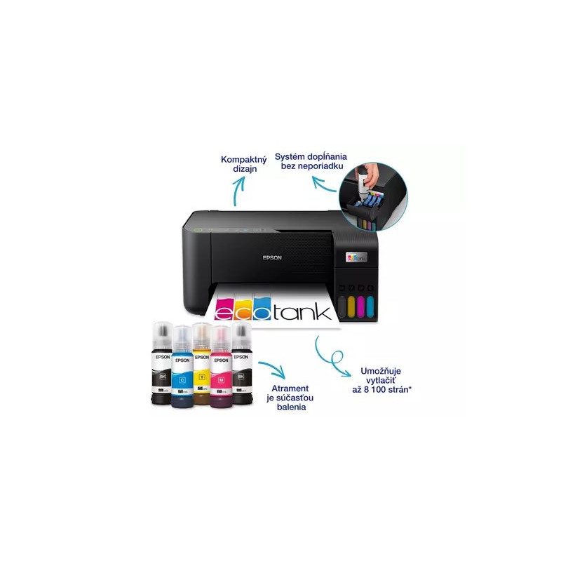 Epson EcoTank L3270 A4 color MFP, USB, WiFi