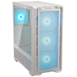 COUGAR PC skříň MX600 White Full Tower Mesh Front Panel 3 x 140mm + 1 x 120mm Fans TG Left Panel