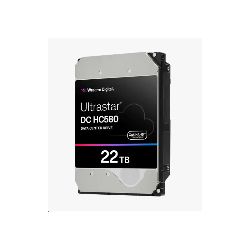 Western Digital Ultrastar DC HC580 3.5in 26.1MM 22000GB 512MB 7200RPM SATA ULTRA 512E SE NP3