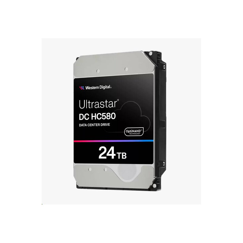 Western Digital Ultrastar DC HC580 3.5in 26.1MM 24000GB 512MB 7200RPM SAS ULTRA 512E SE NP3 DC HC580