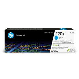 HP Toner 220X LaserJet Cyan