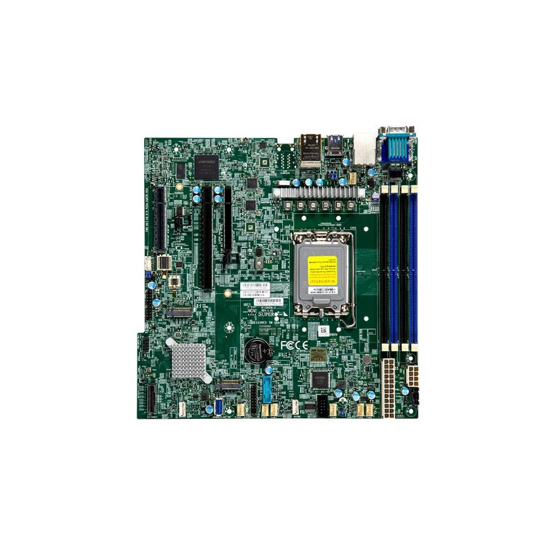 SUPERMICRO MB LGA1700 4xDDR5 8xSATA 2xM.2 .PCIe1x1x 8/16 2xLAN IPMI