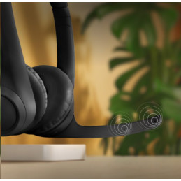 Logitech Zone 300 headset - BLACK - EMEA