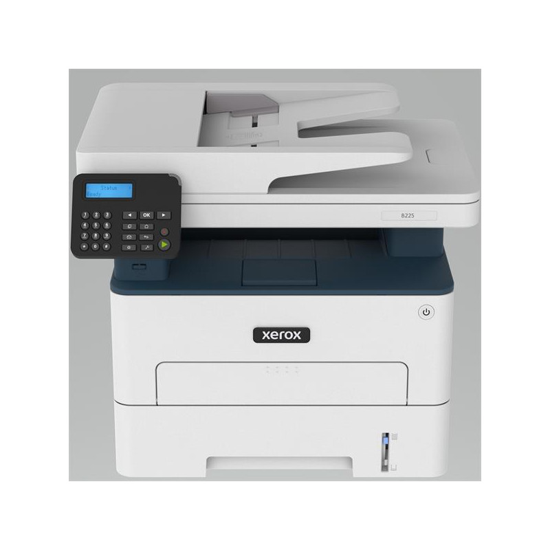 Xerox B225 mono laser MFP, A4, ADF, duplex, USB, LAN, WiFi
