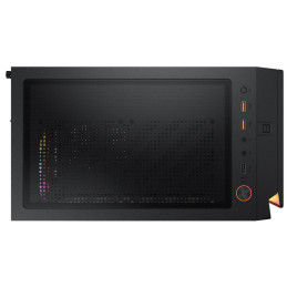 COUGAR PC skříň Purity RGB Black Mini Tower TG Front Panel ARGB strip / 1 x ARGB Fan / 3mm TG Left Panel