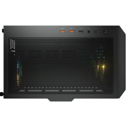 COUGAR PC skříň DUOFACE Black Mid Tower Airflow Front Panel TG Left Panel 2 x ARGB 140mm & 1x 120mm Fans