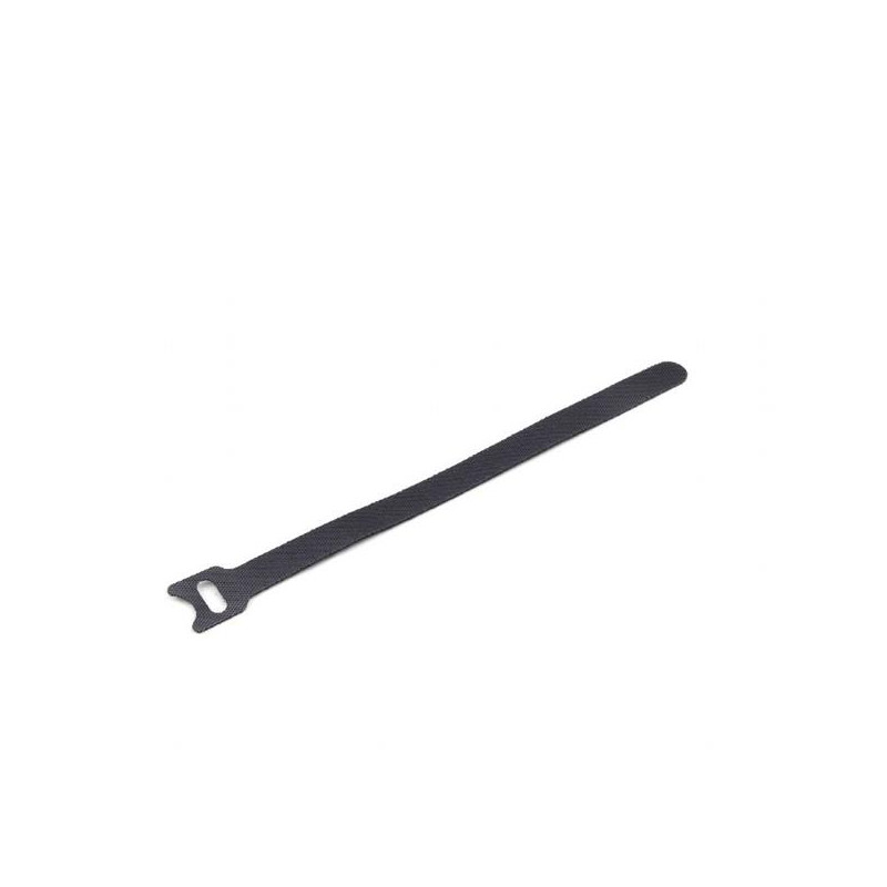 Gembird Velcro zipsové káblové viazacie pásky s dĺžkou 210 mm a šírkou 12 mm, čierne, 100 pack