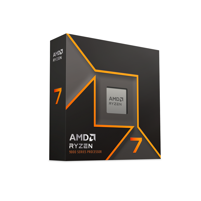 AMD Ryzen 7 8C/16T 9700X (3.8GHz/5.5GHz,40MB,65W,AM5) box, with Radeon Graphics