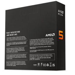 AMD Ryzen 5 6C/12T 9600X (3.9GHz/5.4GHz,38MB,65W,AM5) box, with Radeon Graphics