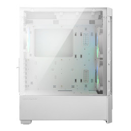 COUGAR PC skříň DUOFACE White Mid Tower Airflow Front Panel TG Left Panel 2 x ARGB 140mm & 1x 120mm Fans