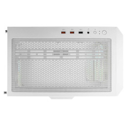 COUGAR PC skříň DUOFACE White Mid Tower Airflow Front Panel TG Left Panel 2 x ARGB 140mm & 1x 120mm Fans