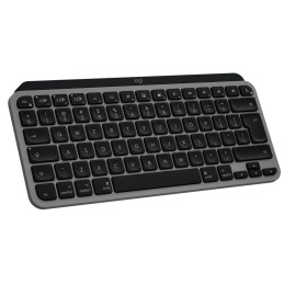 Logitech MX Keys Mini For Mac Minimalist Wireless Illuminated Keyboard - SPACE GREY - US INT'L - EMEA