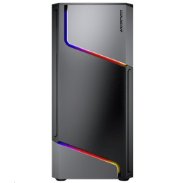 COUGAR PC skříň MX360 Mid Tower Tempered glass cover 120mm fan