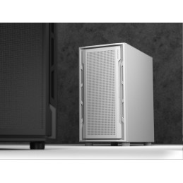 COUGAR PC skříň UNIFACE Black Mini Tower Mesh Front Panel 1x 120mm Fan TG Left Panel