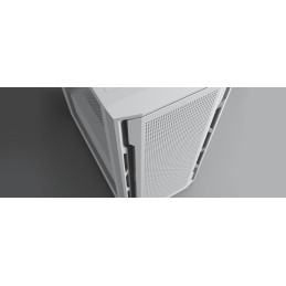 COUGAR PC skříň UNIFACE White Mini Tower Mesh Front Panel 1x 120mm Fan TG Left Panel