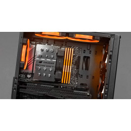 COUGAR PC skříň UNIFACE White Mini Tower Mesh Front Panel 1x 120mm Fan TG Left Panel