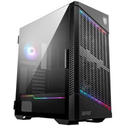 ROZBALENÉ - MSI skříň MPG VELOX 100P AIRFLOW/ bez zdroje/ levé temp. sklo/ 3x 120mm/ 1x 120mm ARGB/1x USB3.1 Type-C/2x US...