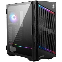 ROZBALENÉ - MSI skříň MPG VELOX 100P AIRFLOW/ bez zdroje/ levé temp. sklo/ 3x 120mm/ 1x 120mm ARGB/1x USB3.1 Type-C/2x US...