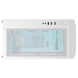 COUGAR PC skříň UNIFACE RGB White Mini Tower Mesh Front Panel 2x 140mm RGB Fan + 1x 120mm RGB Fan TG Left Panel