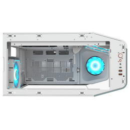 COUGAR PC skříň FV270 White Mid tower tempered curved glass perimeter quick detachable air filters up to 9 fans
