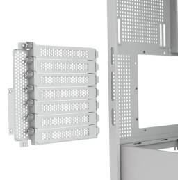 COUGAR PC skříň FV270 White Mid tower tempered curved glass perimeter quick detachable air filters up to 9 fans